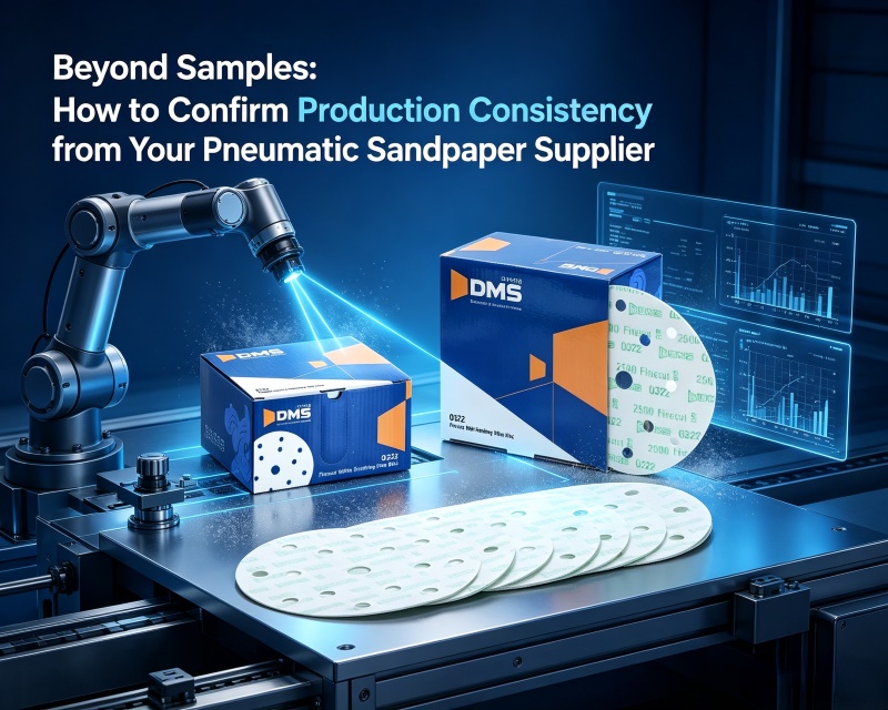 ​Beyond Samples: How to Confirm Production Consistency from Your Pneumatic Sandpaper Supplier