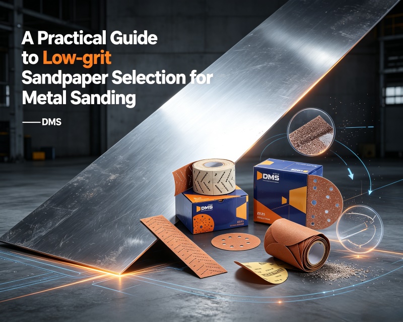 A Practical Guide to Low-grit Sandpaper Selection for Metal Sanding