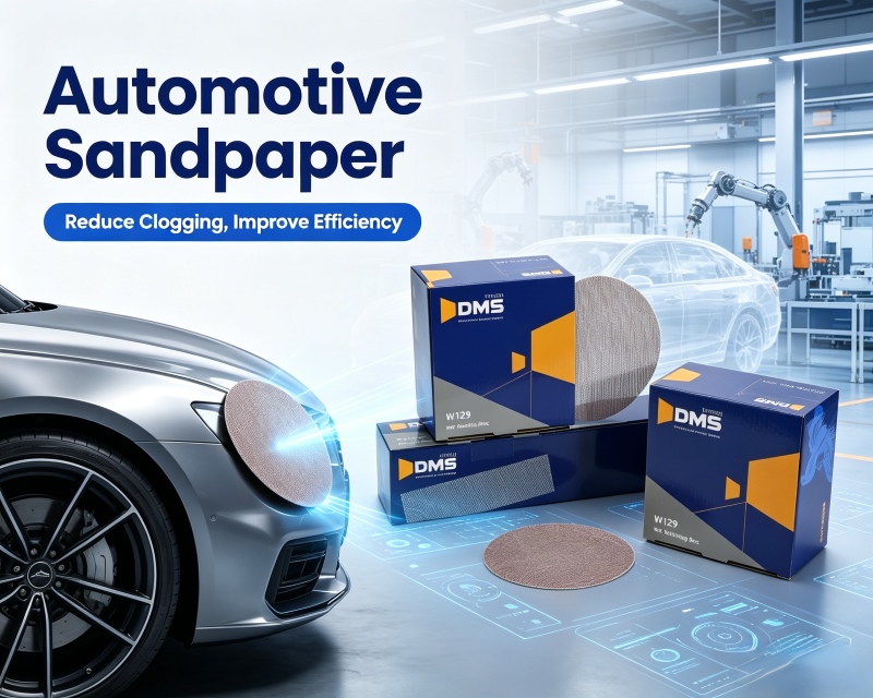 Reduce Clogging, Improve Efficiency: Automotive Sandpaper and Dust Extraction